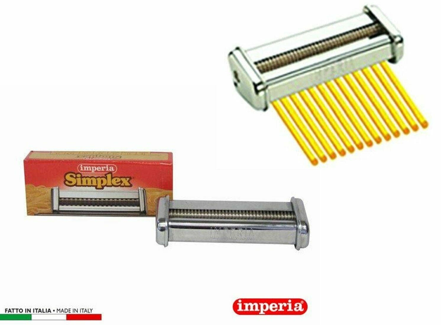 IMPERIA ACCESSORIO SIMPLEX 150 T. SPAGHETTI MM.2 IN ACCIAIO FER 321891 in prodotto EuroStore07 - Alatri, commercioVirtuoso.it