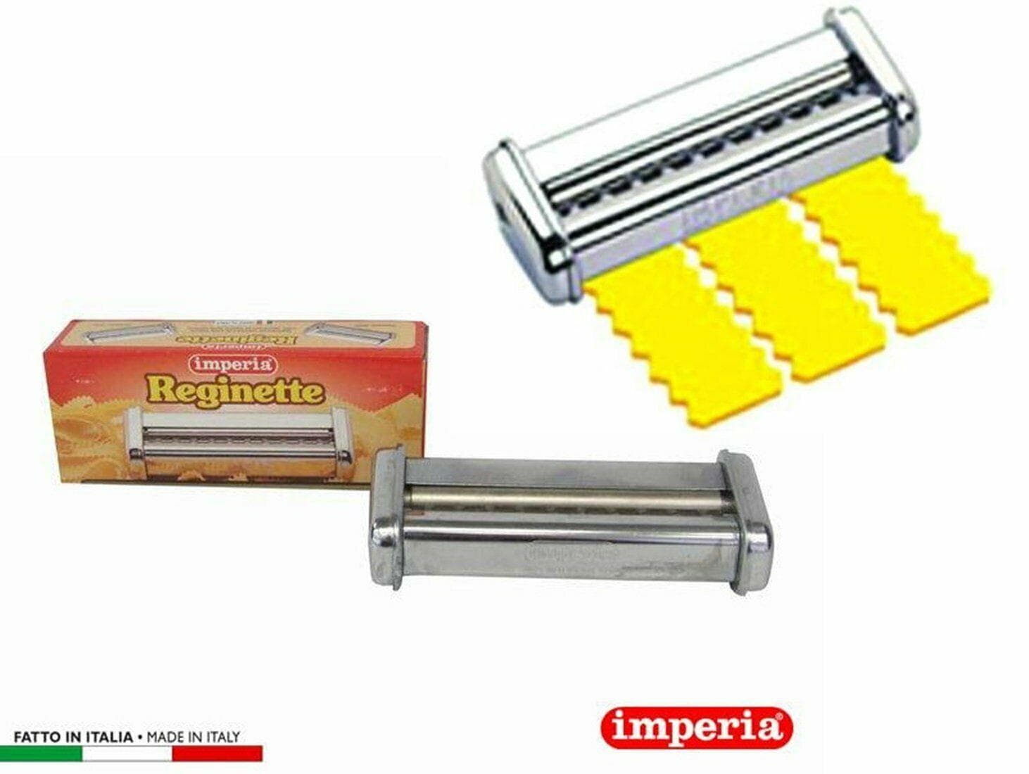 IMPERIA ACCESSORIO SIMPLEX TAGLIO PASTA REGINETTE MM.12 IN ACCIAIO FER 322096 in prodotto EuroStore07 - Alatri, commercioVirtuoso.it