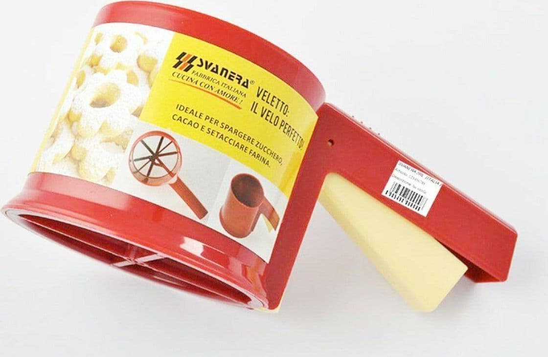 SPARGIVELO ZUCCHERO FARINA IN NYLON CON MANICO CUCINA DOLCI SVANERA 7698 in prodotto EuroStore07 - Alatri, commercioVirtuoso.it