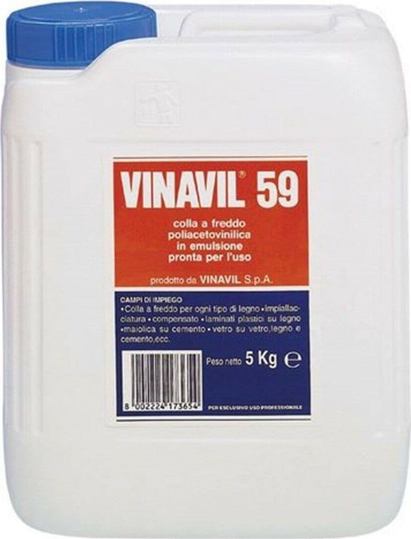 COLLA VINAVIL 59 5 KG LEGNO CARTA SUGHERO TELA PIASTRELLE FER 74681 in prodotto EuroStore07 - Alatri, commercioVirtuoso.it