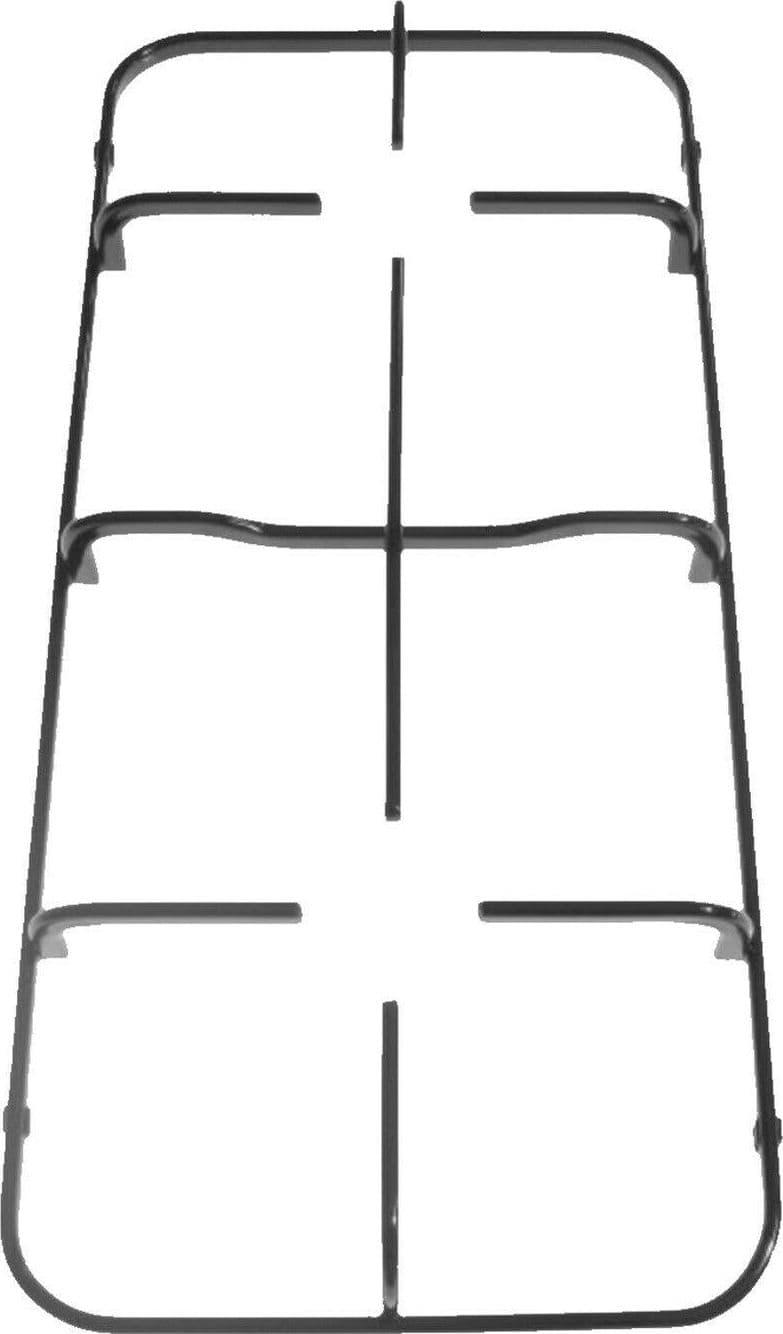 NARDI GRIGLIA PER CUCINA A GAS 2 FUOCHI SMALTATA NERA CM 45,6 X 20,7 P 3651 in prodotto EuroStore07 - Alatri, commercioVirtuoso.it