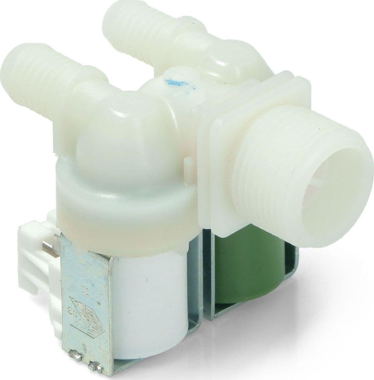 ELETTROVALVOLA LAVATRICE ZANUSSI 3792260725 2 VIE 180° -- EL 19 in prodotto EuroStore07 - Alatri, commercioVirtuoso.it