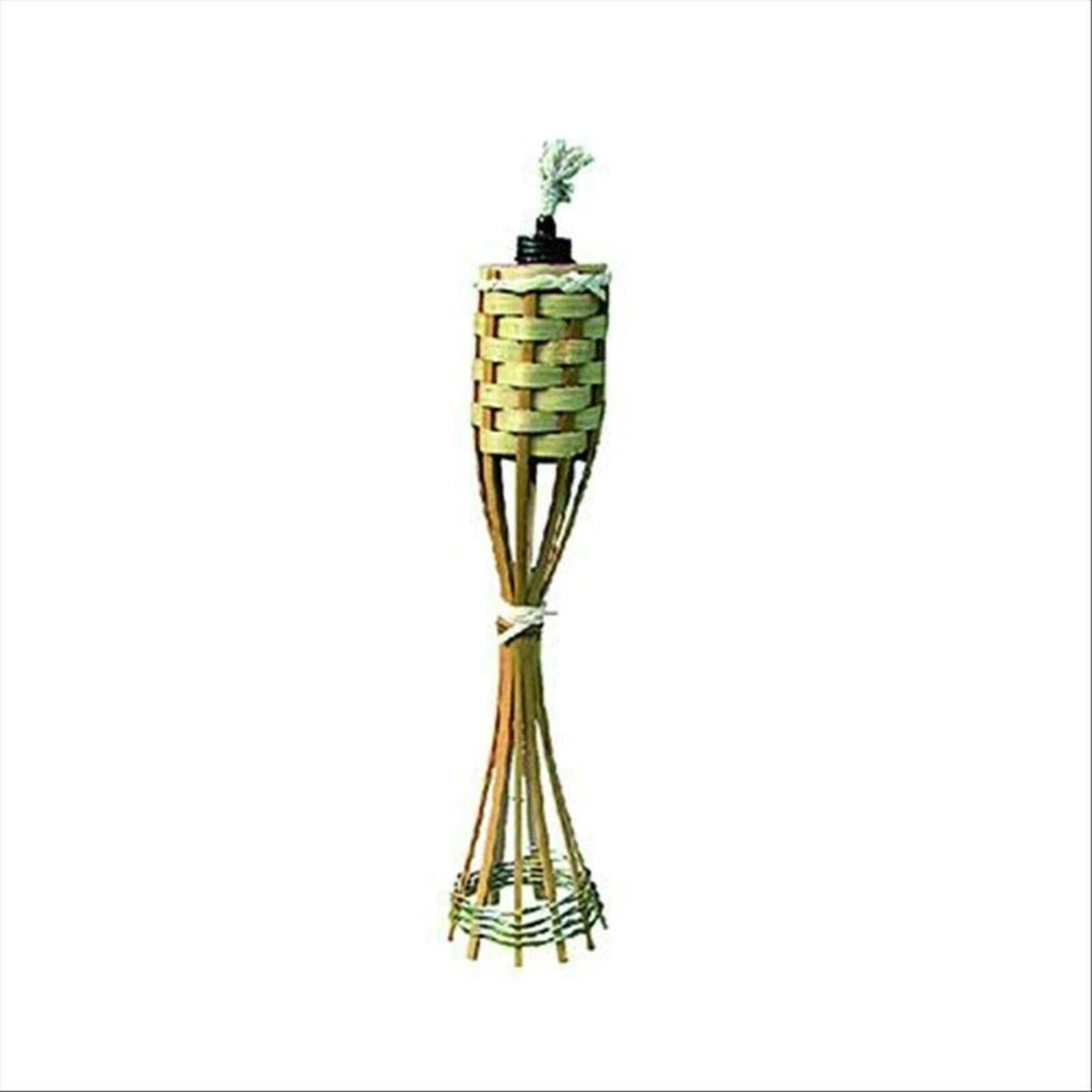 TORCIA BAMBU DA APPOGGIO ALTA CM 35 OLIO ANTIZANZARE GIARDINO FESTE DF 615040 in prodotto EuroStore07 - Alatri, commercioVirtuoso.it