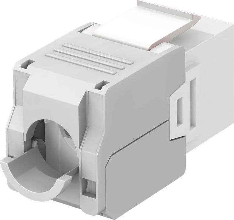 Frutto Keystone RJ45 Cat6A UTP 500MHz Bianco in Cavi Ethernet Scontolo.net - Potenza, commercioVirtuoso.it