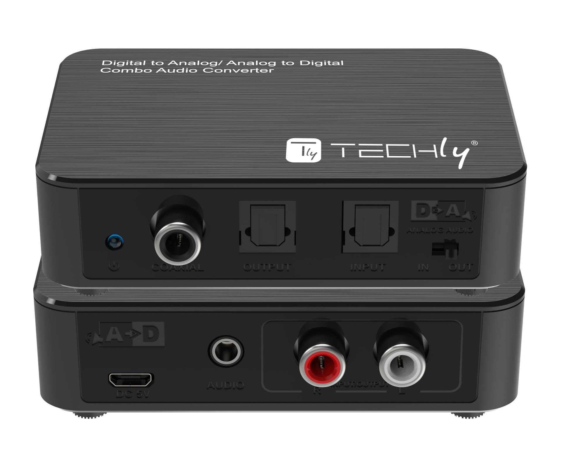 Convertitore Audio da Digitale ad Analogico / da Analogico a Digitale SPDIF Toslink Stereo 3,5\'\' in Convertitori D-A Scontolo.net - Potenza, commercioVirtuoso.it