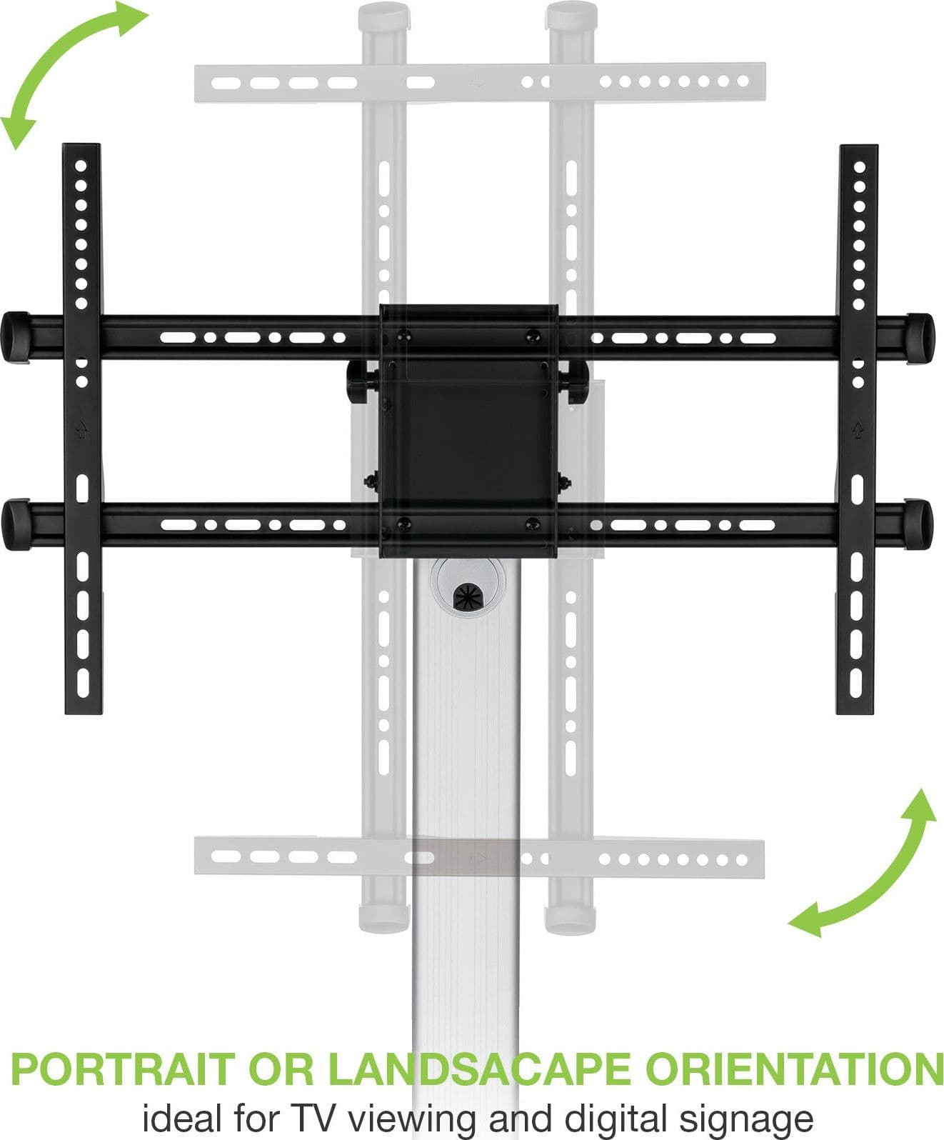 Supporto a Pavimento con Mensola Trolley TV LCD/LED 37-86'' in Supporti da parete e da soffitto Scontolo.net - Potenza, commercioVirtuoso.it
