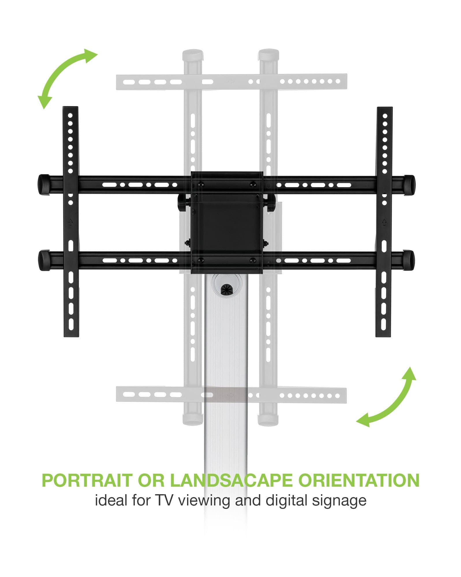 Supporto a Pavimento con Mensola Trolley TV LCD/LED 37-86'' in Supporti da parete e da soffitto Scontolo.net - Potenza, commercioVirtuoso.it