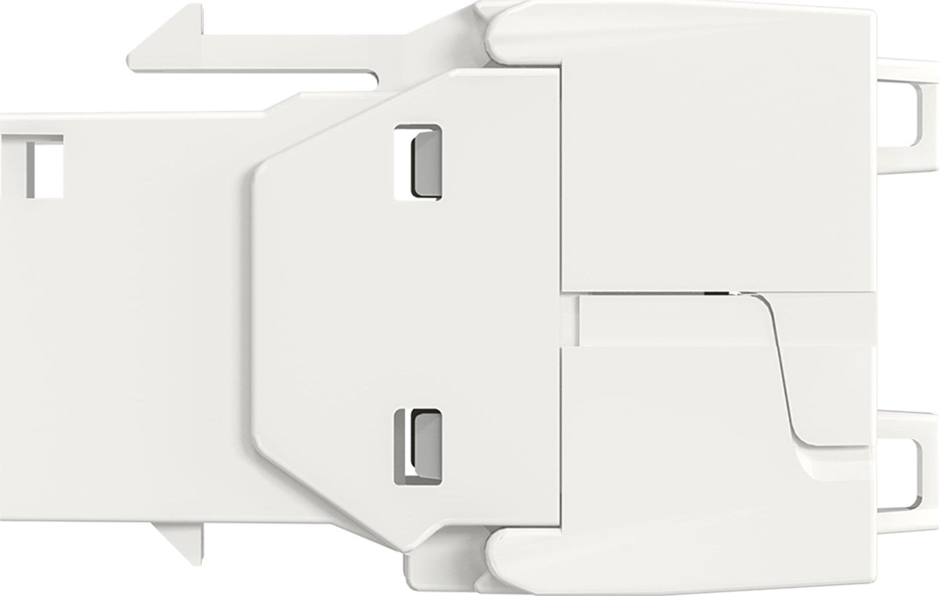 Frutto Keystone Cat.6A UTP Bianco con tappo antipolvere in Cavi Ethernet Scontolo.net - Potenza, commercioVirtuoso.it