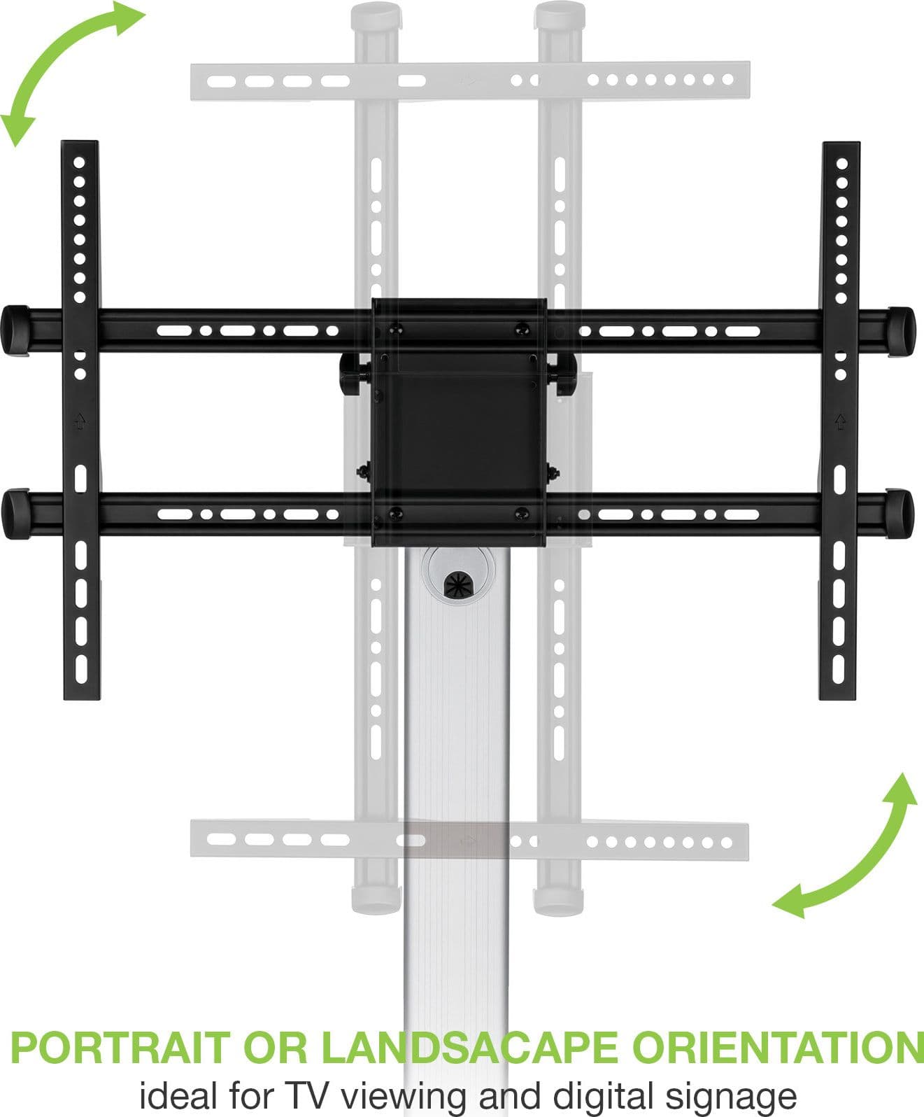 Supporto a Pavimento con Mensola Trolley TV LCD/LED 37-86'' in Supporti da parete e da soffitto Scontolo.net - Potenza, commercioVirtuoso.it