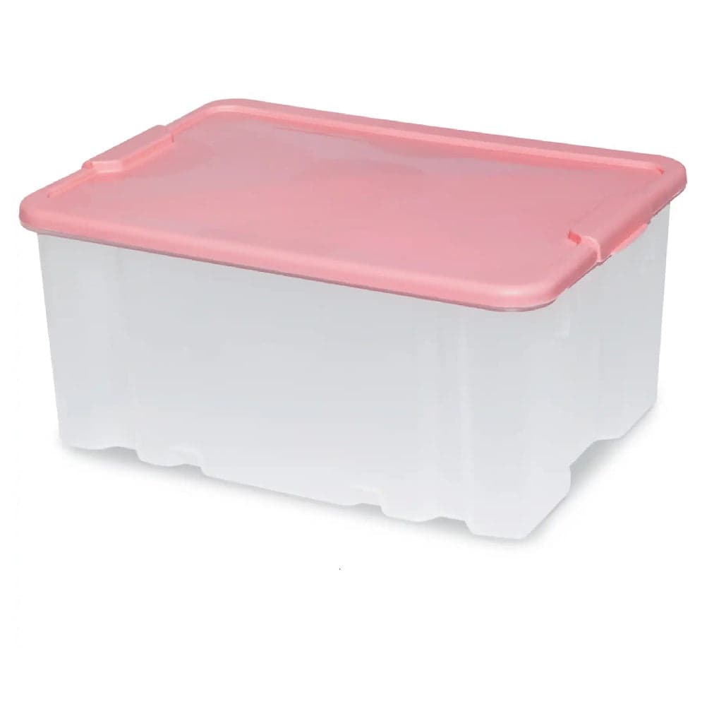 Kit 3pz Scatole Porta Tutto Porta Oggetti Plastica Trasparente 50x37 H25cm in Contenitori con coperchio Danyx - Casoria, commercioVirtuoso.it