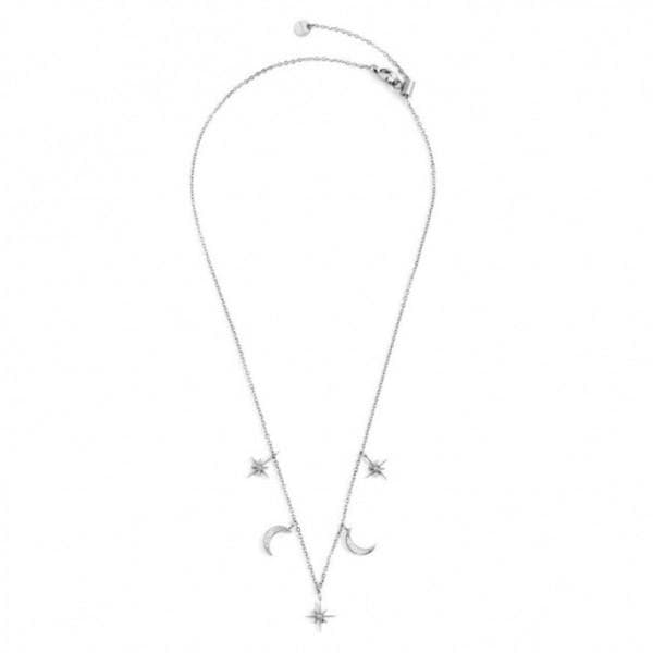 Marlù COLLANA LUNE E ROSA DEI VENTI PENDENTI ACCIAIO in Collane Alba Gioielli - Casoria, commercioVirtuoso.it