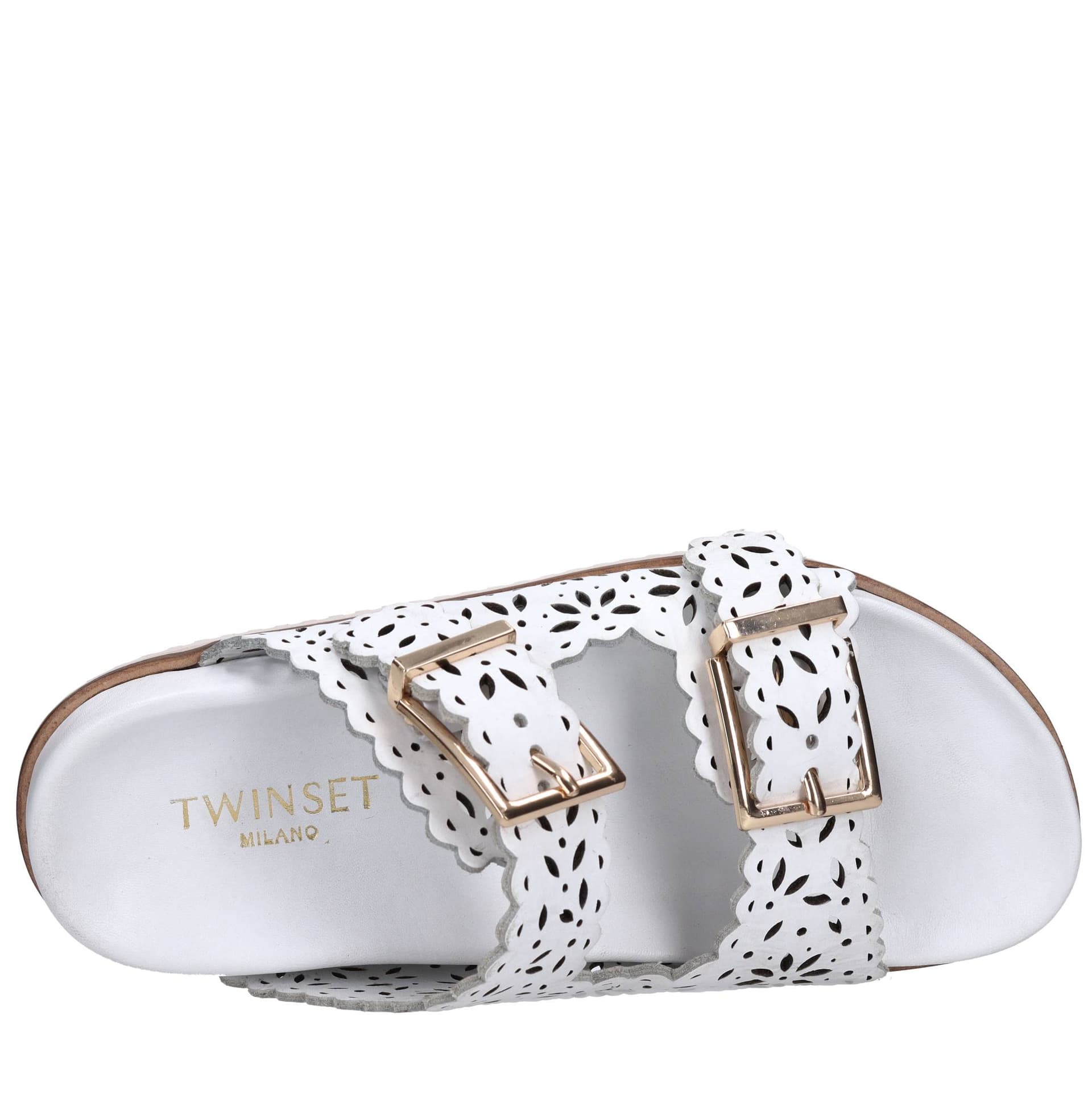 Twin-set Sandali Bianco da donna in Sandali moda Drestige - Casamassima, commercioVirtuoso.it