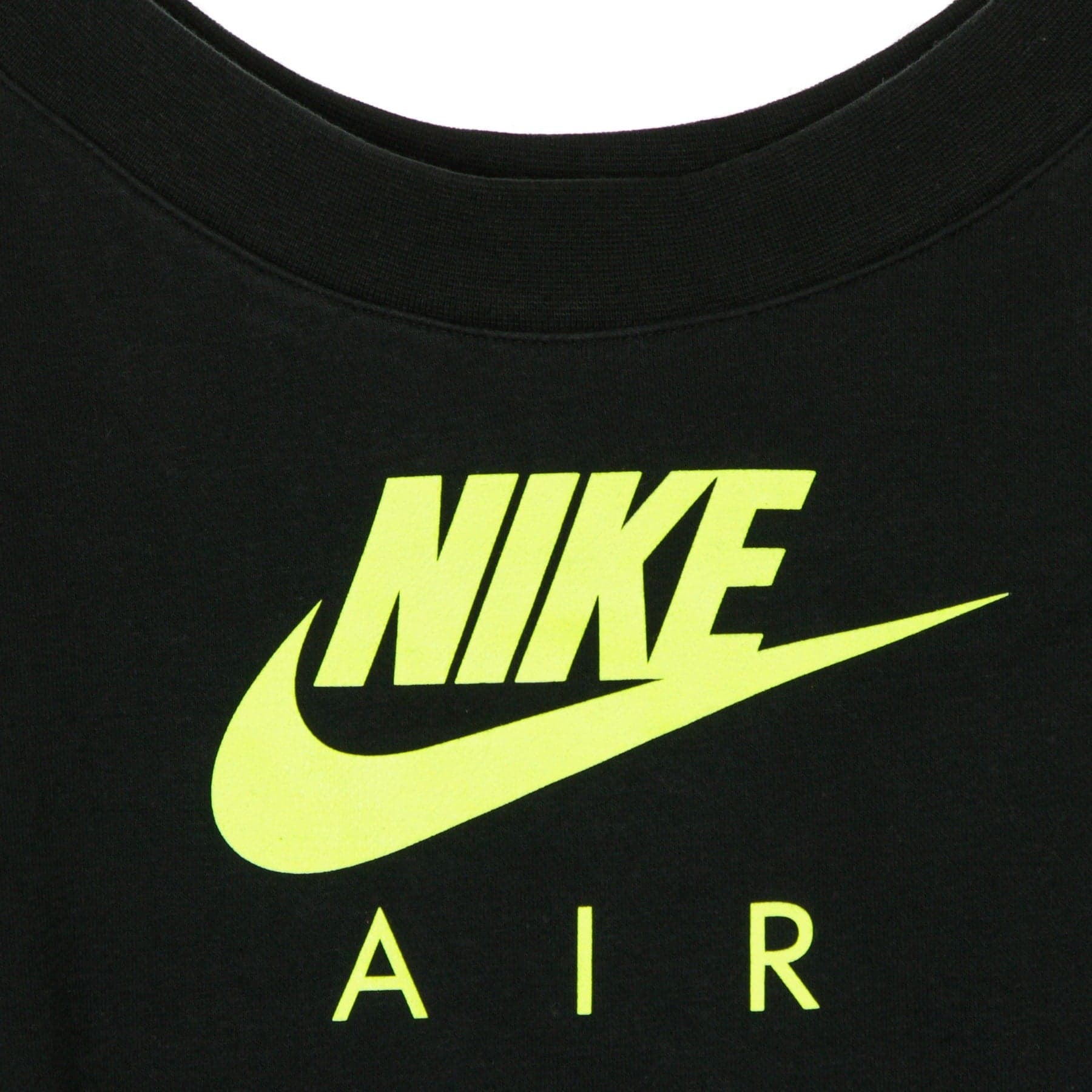 Nike Felpa Leggera Girocollo Donna Sportswear Air Crew Black/volt da donna in Felpe con cappuccio Drestige - Casamassima, commercioVirtuoso.it