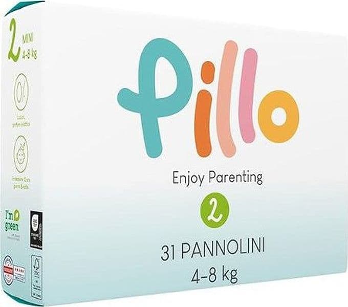 Pannolini Pillo 00215 ENJOY PARENTING Misura 2 Mini