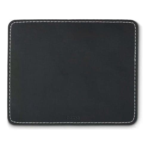 Tappetino mouse Hama 00126856 Leather Look Black