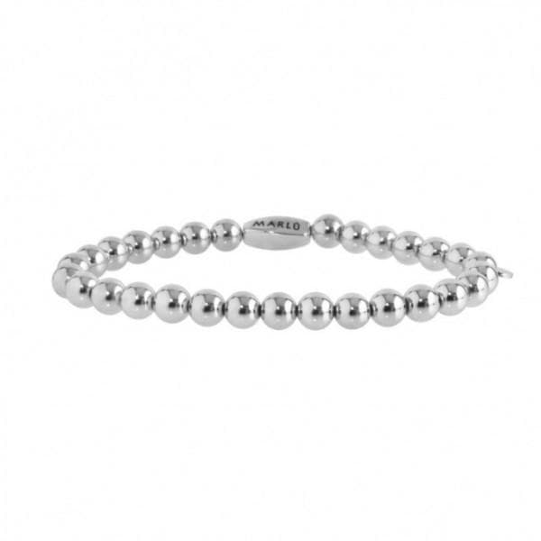 Marlù BRACCIALE PALLINI 6mm ACCIAIO