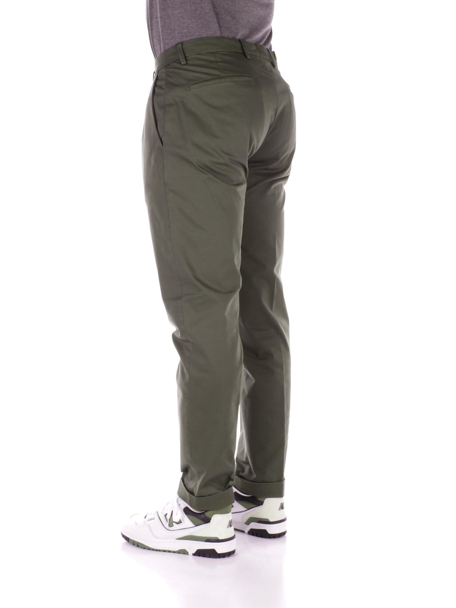 Briglia Pantaloni Verde da uomo in Pantaloni Drestige - Casamassima, commercioVirtuoso.it