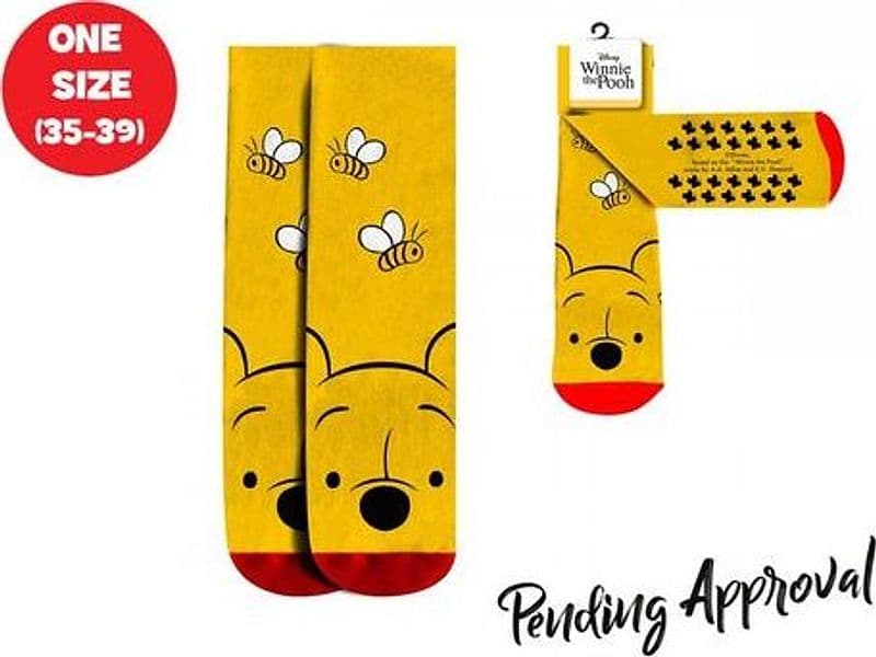 Calzini Coriex WINNIE THE POOH Antiscivolo adulti Giallo