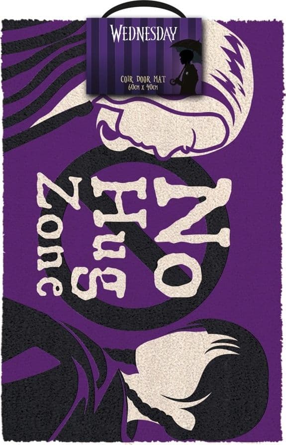 Zerbino Wednesday No Hug Zone Cm 60X40 - Gp86603 in Zerbini Prezzo Bomba Store - Casalnuovo di Napoli, commercioVirtuoso.it