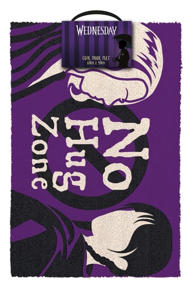 Zerbino Wednesday No Hug Zone Cm 60X40 - Gp86603 in Zerbini Prezzo Bomba Store - Casalnuovo di Napoli, commercioVirtuoso.it