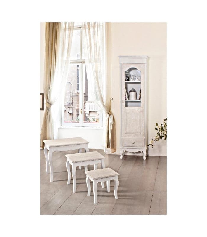 Set tavolini Yes Everyday 0744527 CLORINE Bianco opaco in Tavolini sovrapponibili Scontolo.net - Potenza, commercioVirtuoso.it