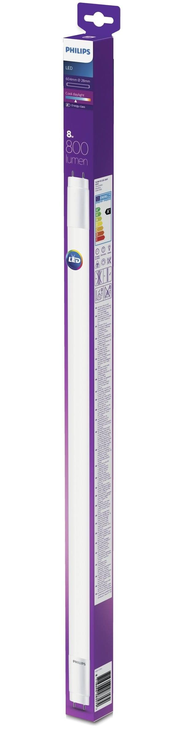 Tubo LED T8 60.25cm 8W 800lm - Bianco Giorno 6500K in Lampadine a LED Scontolo.net - Potenza, commercioVirtuoso.it