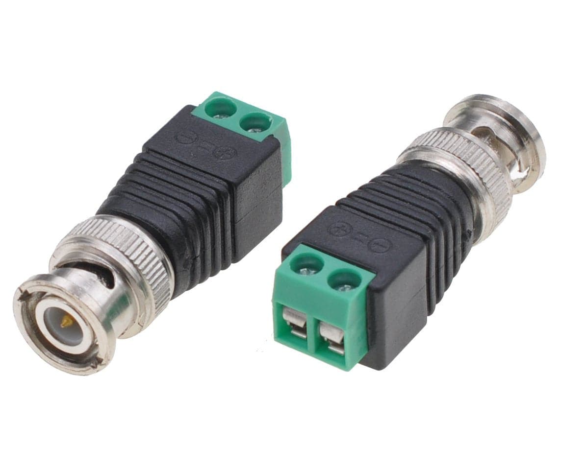Adattatore Connettore Terminal Block 2-pin a BNC Maschio in Cavi coassiali Scontolo.net - Potenza, commercioVirtuoso.it
