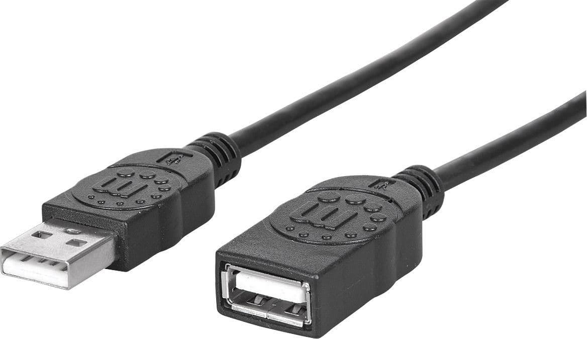Cavo prolunga USB 2.0 Hi-Speed 1m Nero in  Scontolo.net - Potenza, commercioVirtuoso.it