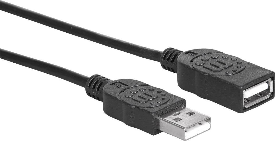 Cavo prolunga USB 2.0 Hi-Speed 1m Nero in  Scontolo.net - Potenza, commercioVirtuoso.it