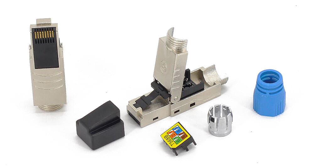 Plug RJ45 Cat.8.1 Schermato STP EconLine in Cavi Ethernet Scontolo.net - Potenza, commercioVirtuoso.it