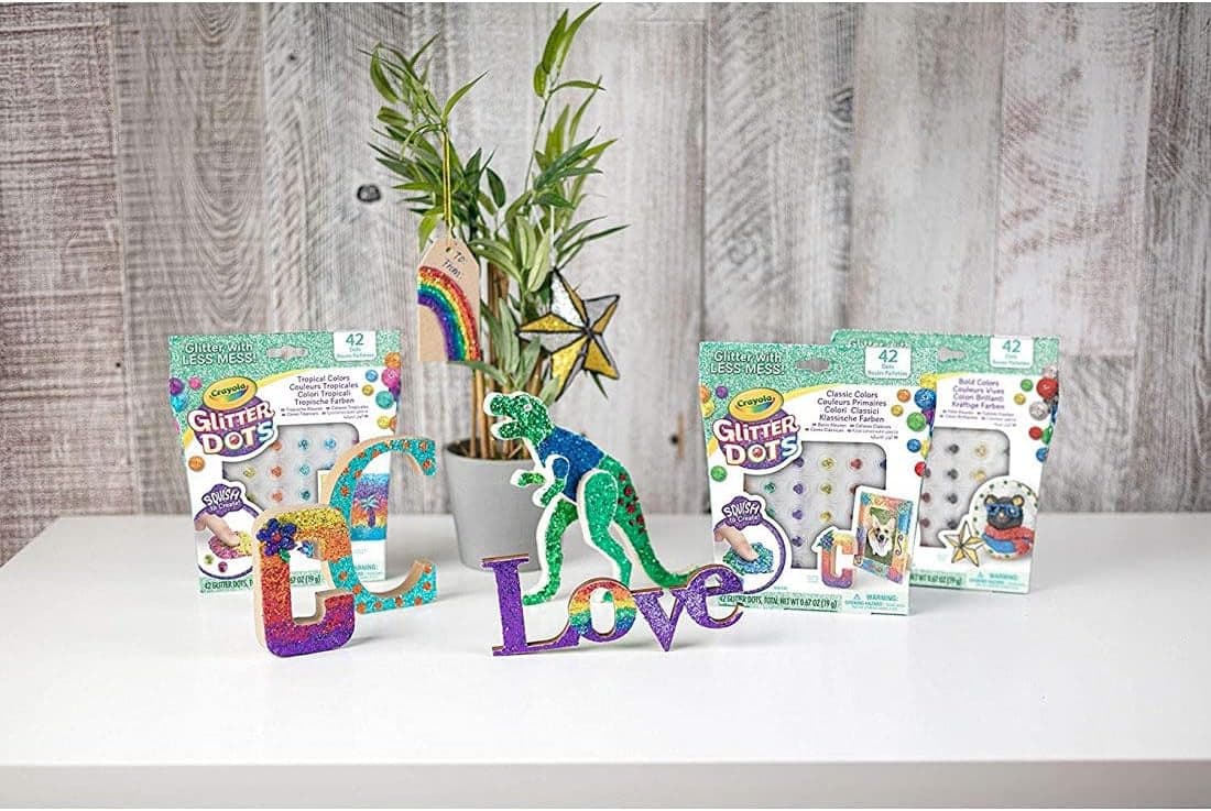CRAYOLA Ricarica Glitter Dots colori classici in Pennarelli per bambini Scontolo.net - Potenza, commercioVirtuoso.it