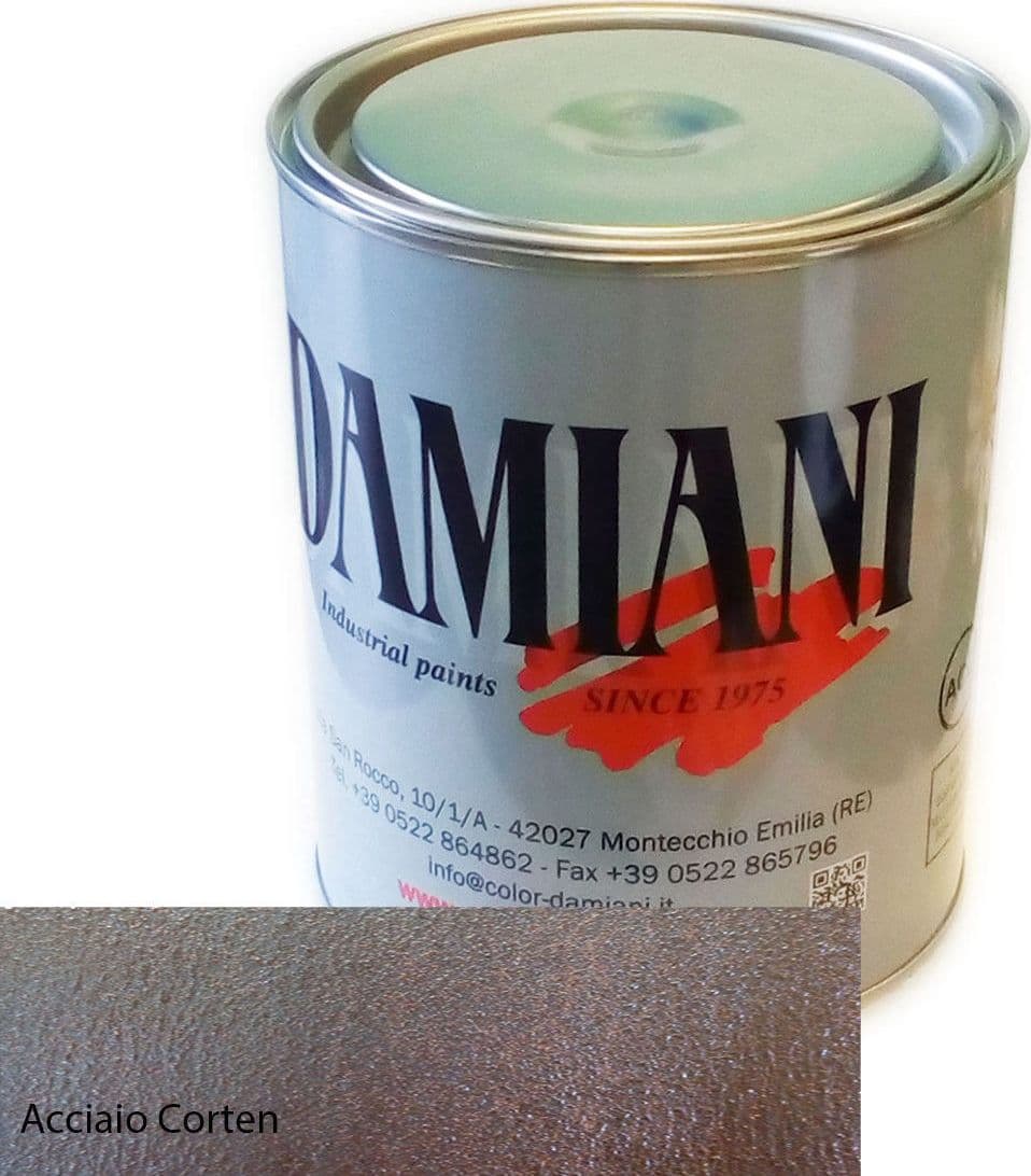 Damiani 1Kg smalto ferromicaceo opaco a rapida essiccazione base nitro sintetica in Vernice Aloiserw.com - Altomonte, commercioVirtuoso.it