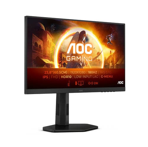 AOC 24G4X Monitor PC 60,5 cm (23.8") 1920 x 1080 Pixel Full HD LCD Nero - (AOC 24G4X Monitor PC 60,5 cm (23.8") 1920 x 1080 Pixe