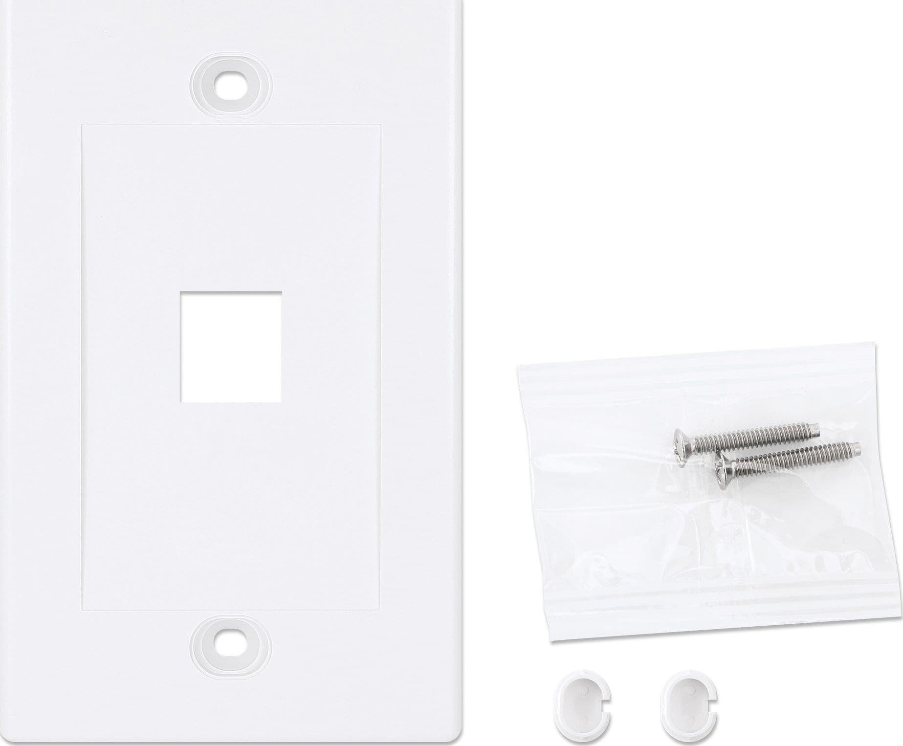 Placca Porta Frutti 1 Posto Mod.503 Bianco in Placche per interruttori Scontolo.net - Potenza, commercioVirtuoso.it