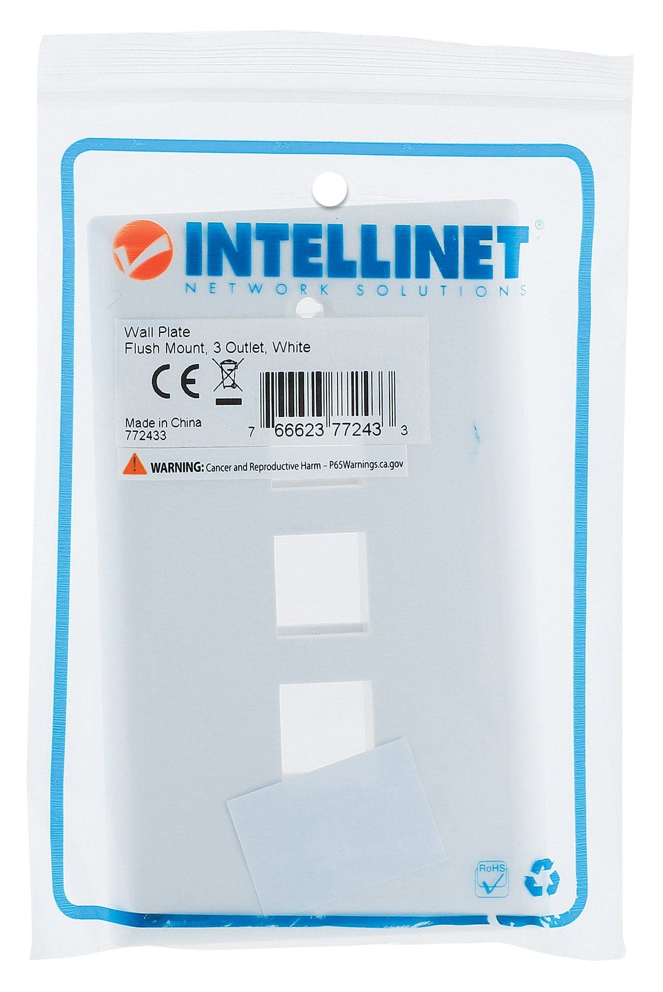 Placca Porta Frutti 3 Posti Mod.503 Bianco in Placche combinate interruttori e prese Scontolo.net - Potenza, commercioVirtuoso.it