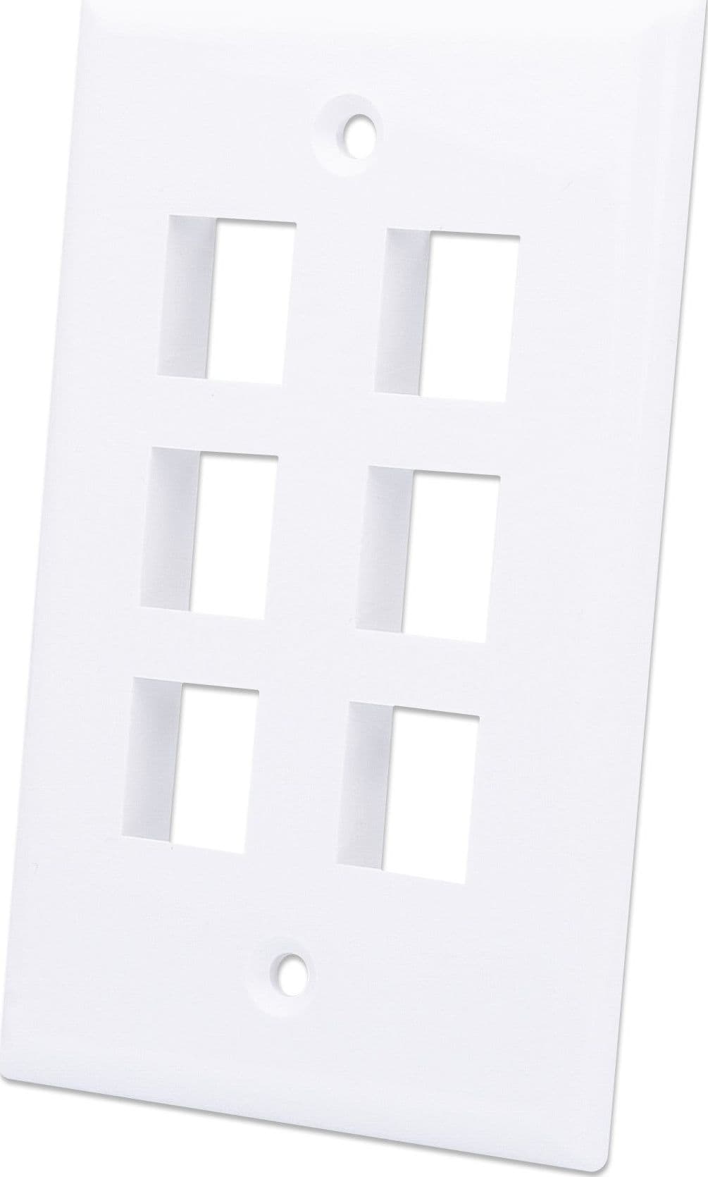 Placca Porta Frutti 6 Posti Mod.503 Bianco in Placche combinate interruttori e prese Scontolo.net - Potenza, commercioVirtuoso.it