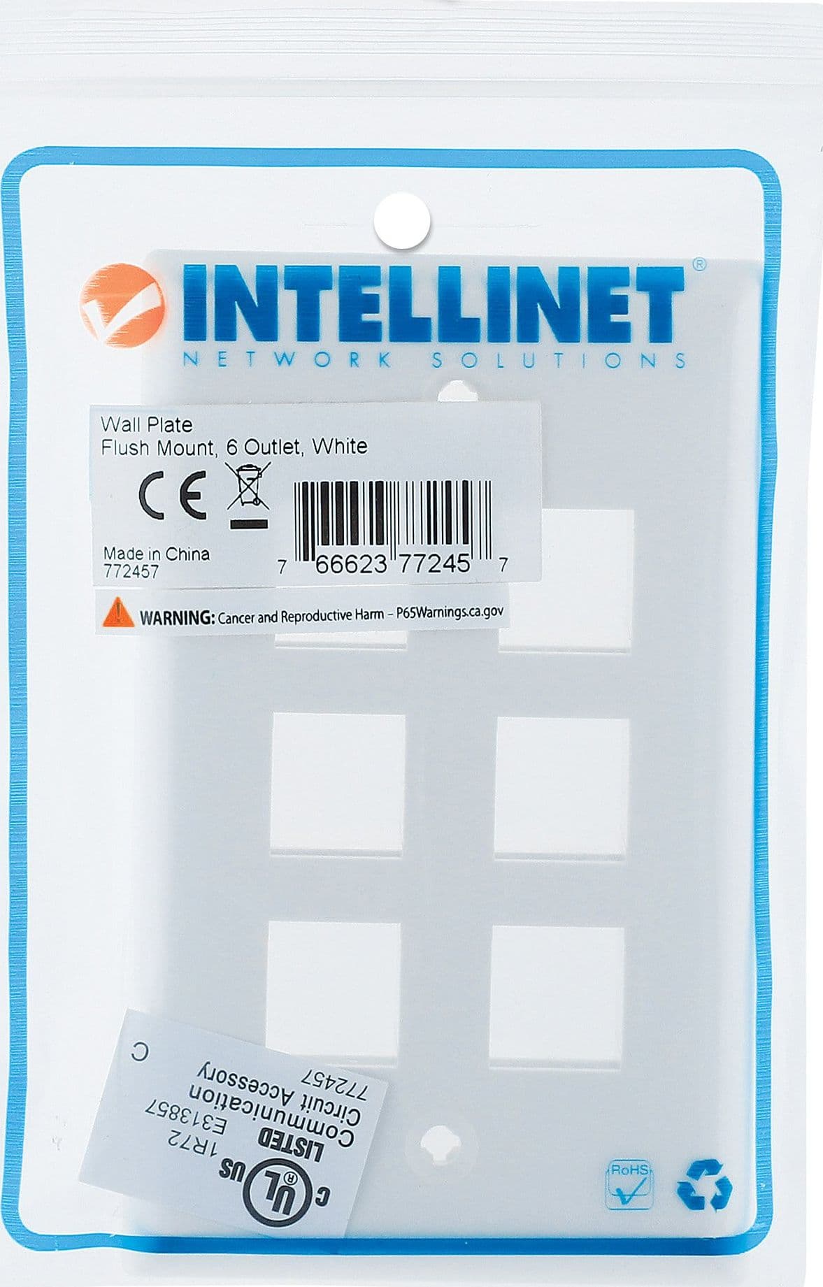 Placca Porta Frutti 6 Posti Mod.503 Bianco in Placche combinate interruttori e prese Scontolo.net - Potenza, commercioVirtuoso.it