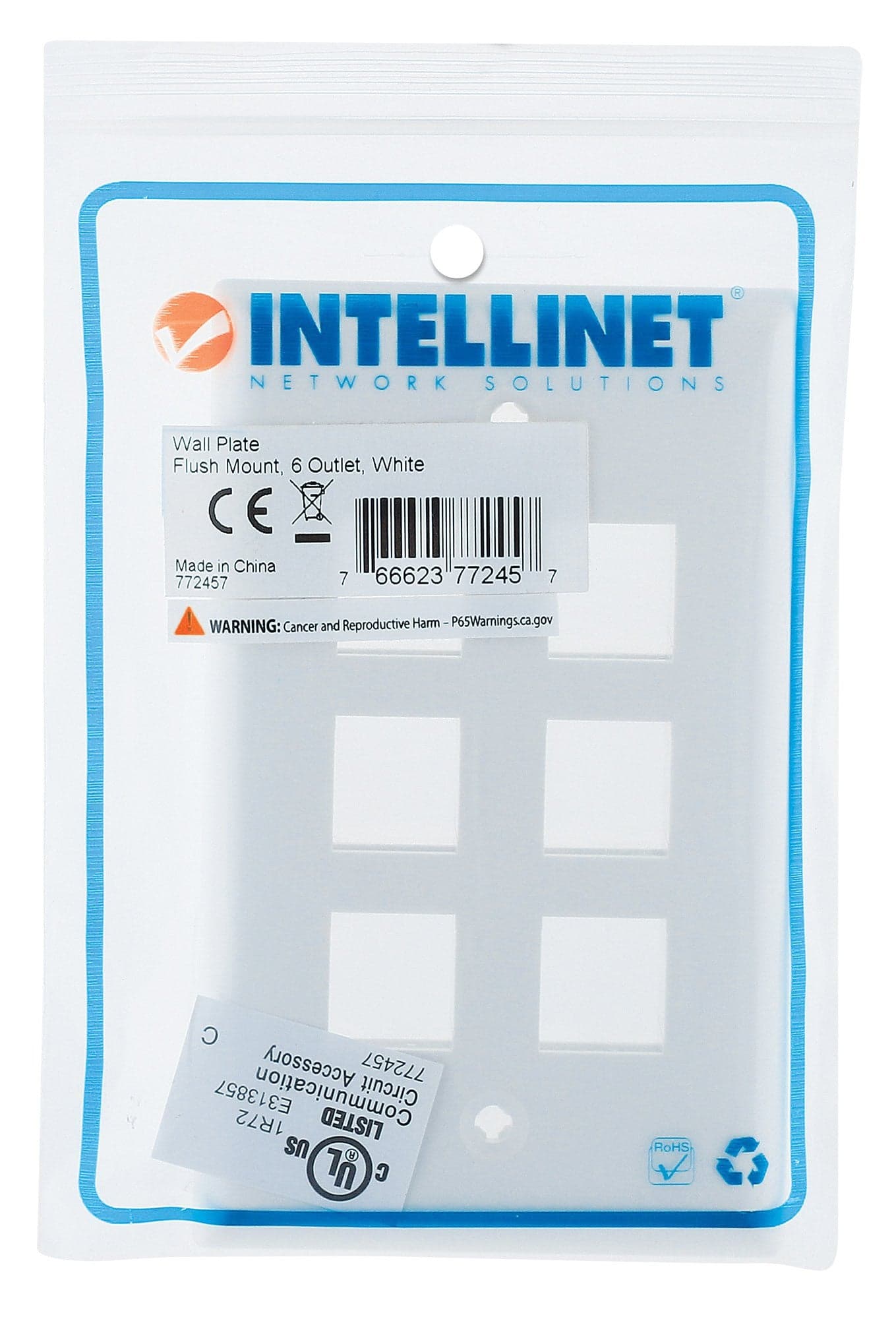 Placca Porta Frutti 6 Posti Mod.503 Bianco in Placche combinate interruttori e prese Scontolo.net - Potenza, commercioVirtuoso.it