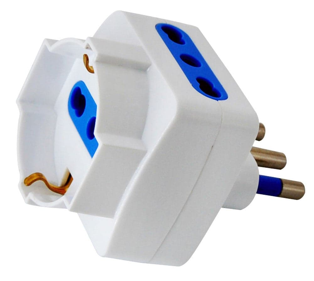 Adattatore Triplo Spina 2P+T 16A in Adattatori da viaggio Scontolo.net - Potenza, commercioVirtuoso.it