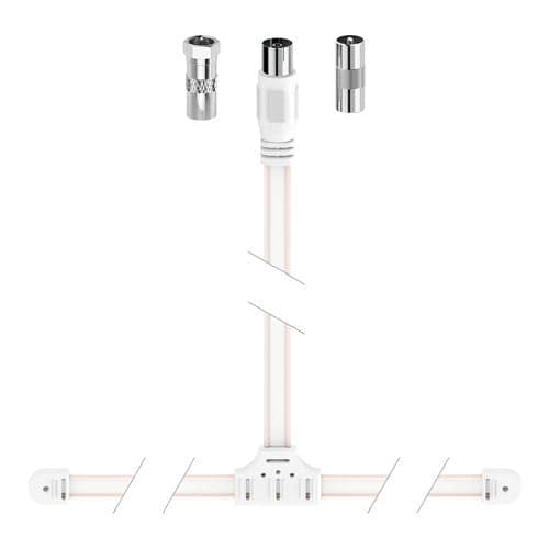 Cavo antenna Hama 00205283 Dab+ Dipole Antenna Bianco