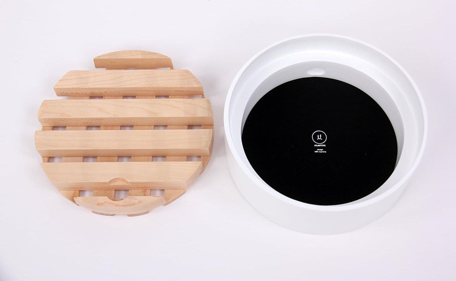 Trellis Charging Dock/4 prese USB Hub/bianco e legno naturale in Caricabatterie da muro Scontolo.net - Potenza, commercioVirtuoso.it