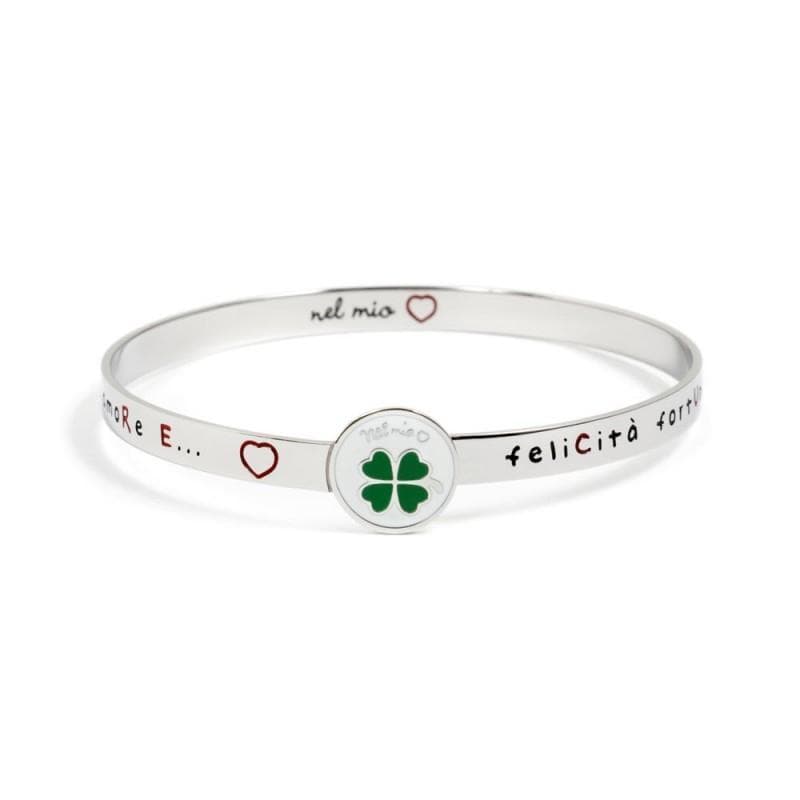 Marlù BRACCIALE RIGIDO QUADRIFOGLIO