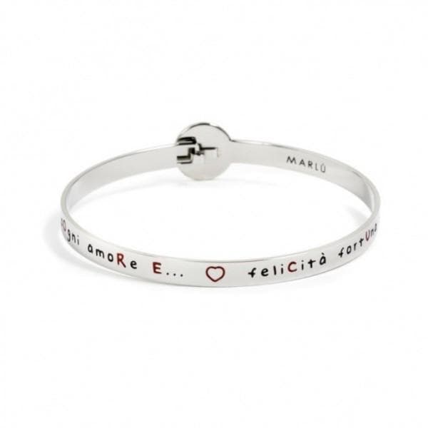 Marlù BRACCIALE RIGIDO QUADRIFOGLIO in Bracciali Alba Gioielli - Casoria, commercioVirtuoso.it