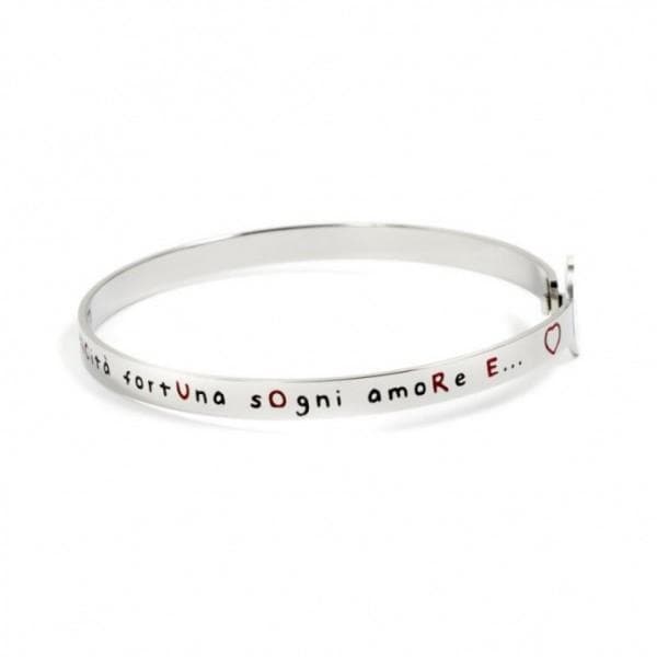 Marlù BRACCIALE RIGIDO QUADRIFOGLIO in Bracciali Alba Gioielli - Casoria, commercioVirtuoso.it