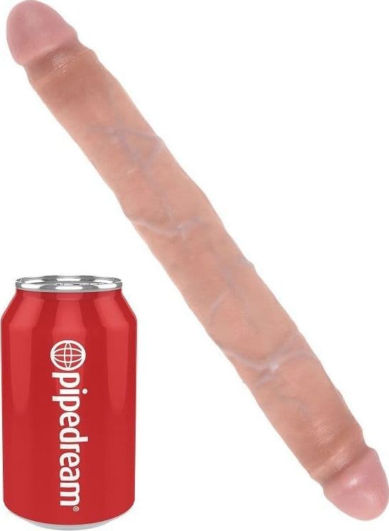 Doppio Stimolatore Maxi King Cock 12" 30 cm Rosa Cipria - Pipedream in Dildo doppi Sexy Tentazioni - Siracusa, commercioVirtuoso.it