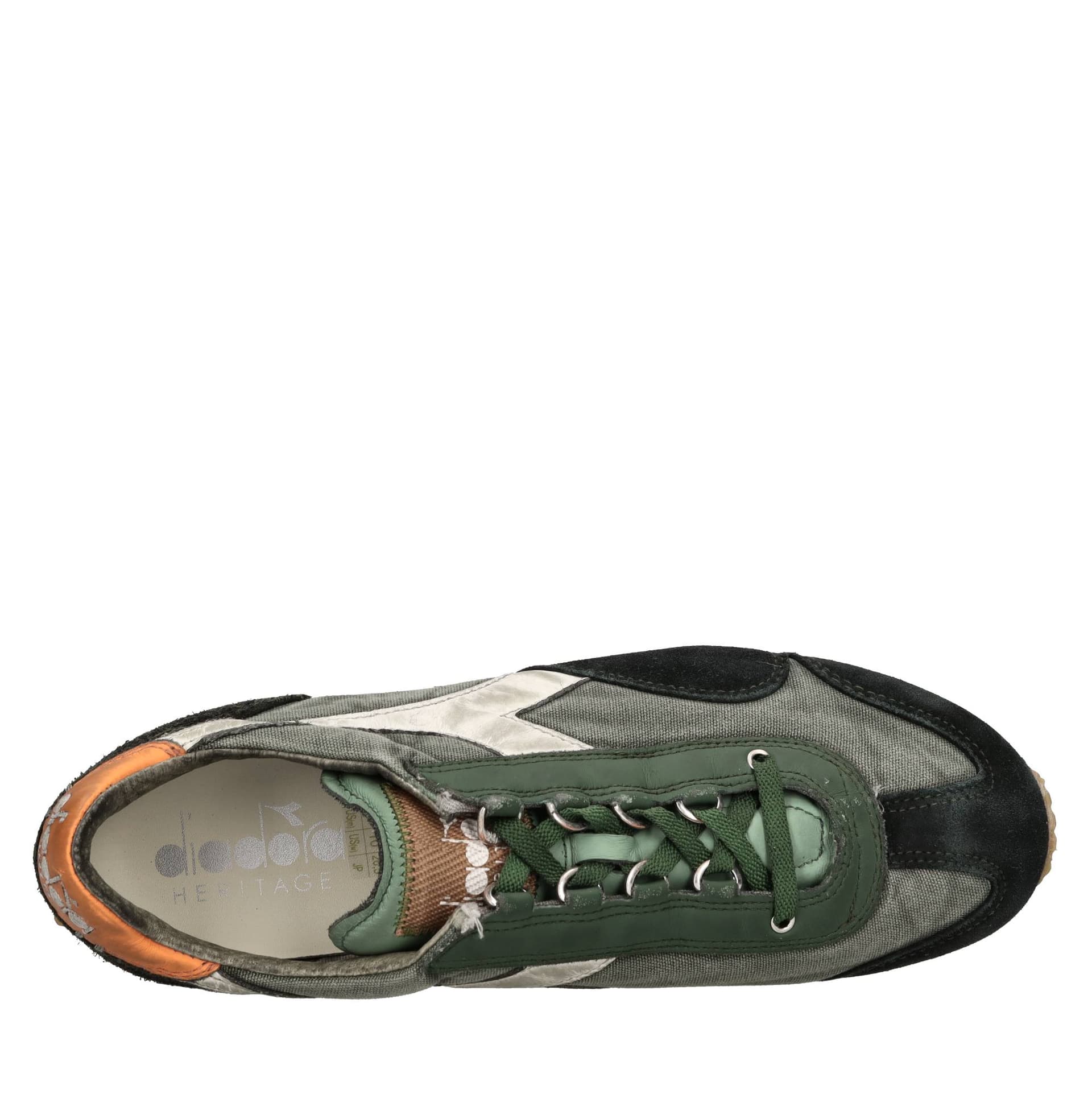 Diadora Sneakers Verde da uomo in Sneaker casual Drestige - Casamassima, commercioVirtuoso.it