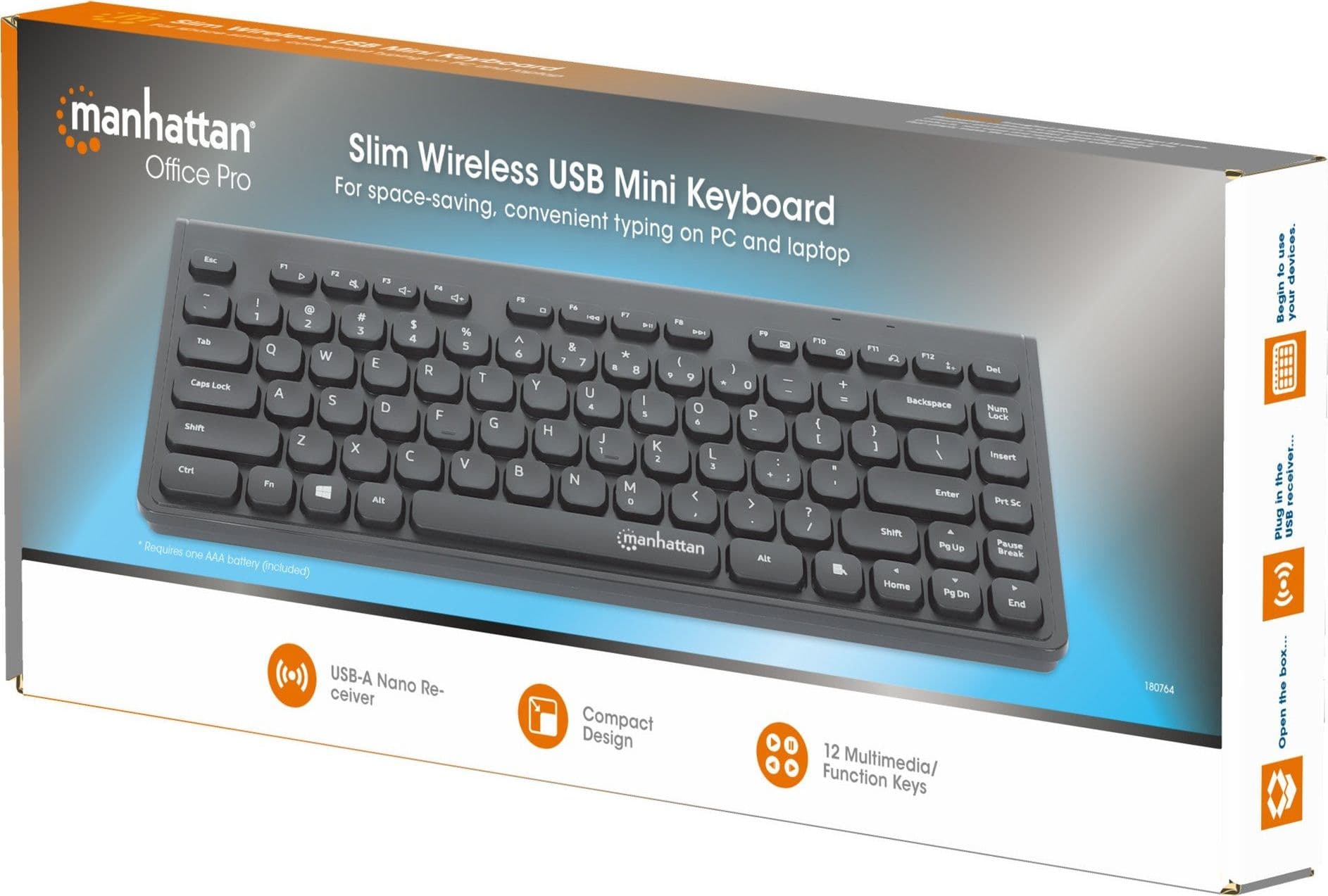 Mini Tastiera Wireless Slim 82 Tasti in  Scontolo.net - Potenza, commercioVirtuoso.it