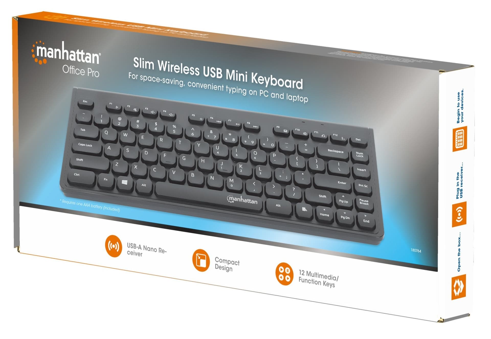 Mini Tastiera Wireless Slim 82 Tasti in  Scontolo.net - Potenza, commercioVirtuoso.it