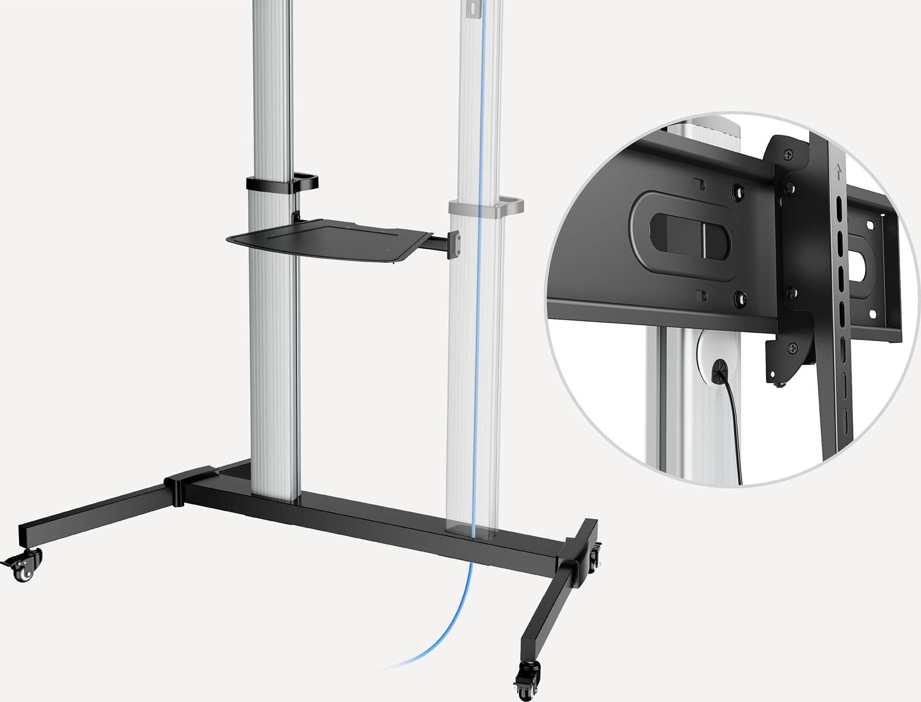Supporto a Pavimento Trolley TV LCD/LED/Plasma 60-100'' in Mobili Scontolo.net - Potenza, commercioVirtuoso.it