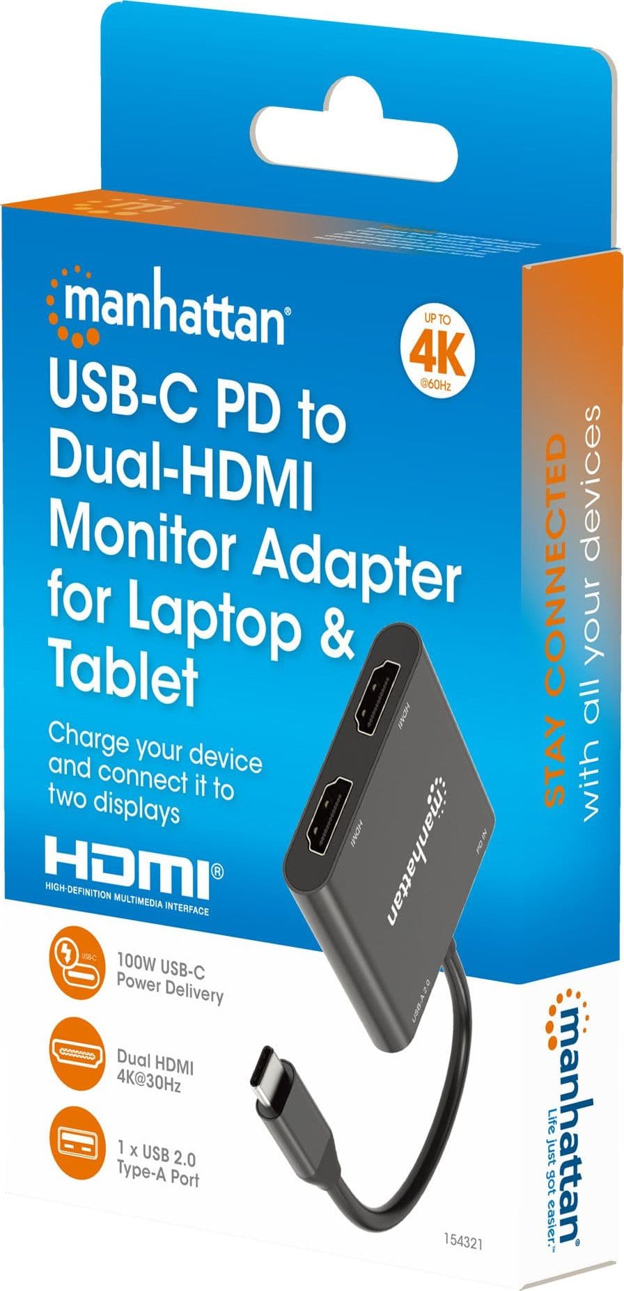 Adattatore USB-C&trade PD a Doppio Monitor HDMI per Laptop e Tablet in  Scontolo.net - Potenza, commercioVirtuoso.it
